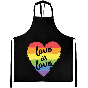 Discover love is love Aprons