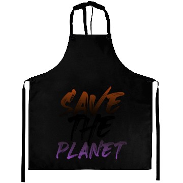 Discover Environmentalist Gift Save the Planet Climate Aprons