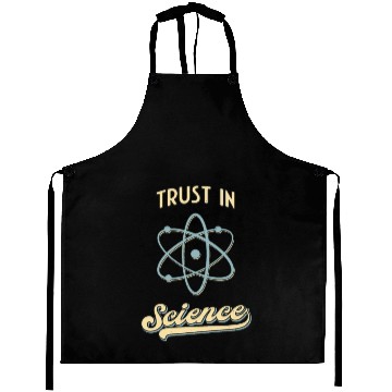 Discover Trust In Science Physics Fun Retro Atom Aprons