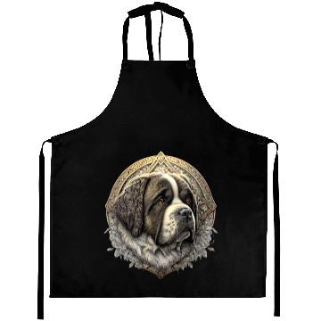 Discover Saint Bernard Dog Aprons
