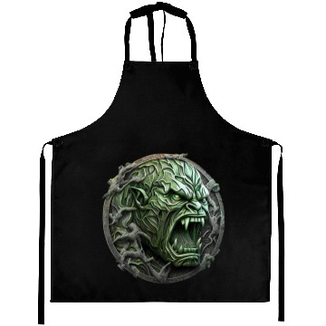 Discover Angry Hulk Aprons