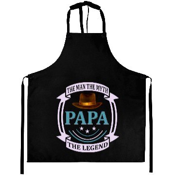 Discover Papa the Man the Myth the Legend Aprons