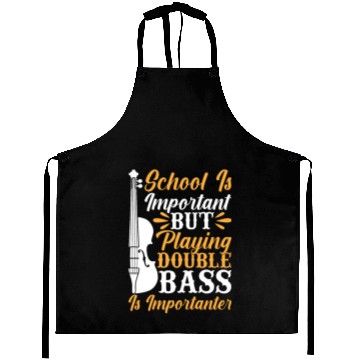 Discover Back To School Playing Double Bass Contrabassist P Aprons