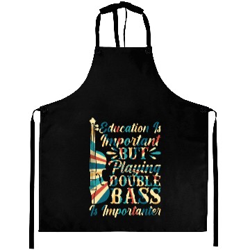 Discover Back To School Double Bassist Player Aprons