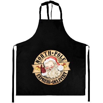 Discover North Pole Express Deliver Aprons