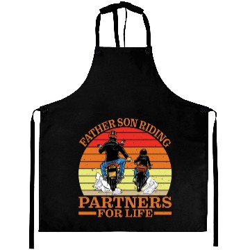 Discover Father Son, Riding Partners For Life 4 Aprons