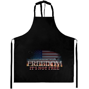 Discover Freedom It's Not Free Aprons