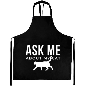 Discover Ask me about my cat Aprons