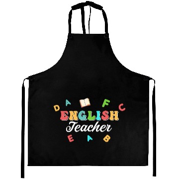 Discover English Teacher Grammar Language Aprons
