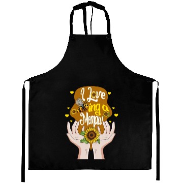 Discover Memaw Simple Aprons, I Love Being A Memaw Bee