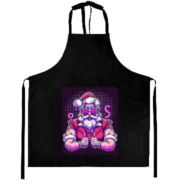 Discover Christmas Santa Claus Gym Aprons