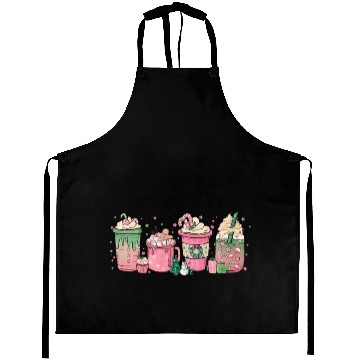 Discover Hot Chocolate Cup Peppermint Mocha Aprons