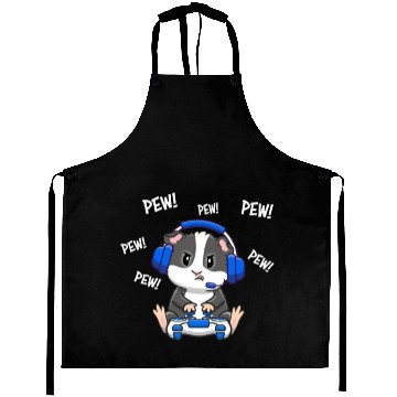 Discover Black and White Guinea Pig Aprons