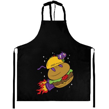 Discover Space-kitty burger Space-kitty burger inspiration Aprons