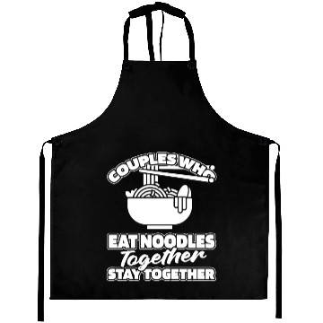 Discover Noodles Couple Aprons