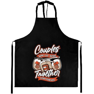 Discover Sushi Couple Aprons