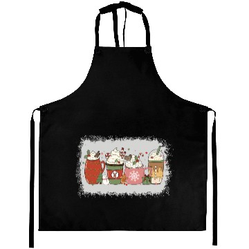 Discover Christmas Hot Chocolate Peppermint Mocha Aprons