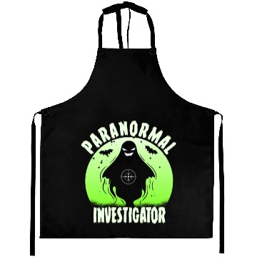 Discover Ghost Hunting Paranormal Investigator Aprons