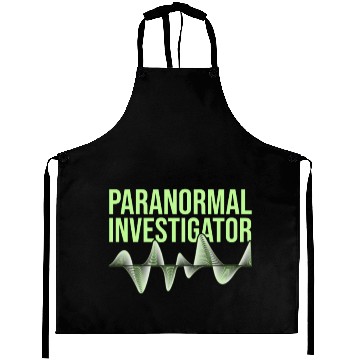 Discover Ghost Hunting Paranormal Investigator Aprons