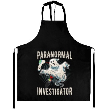 Discover Ghost Hunting Paranormal Investigator Aprons