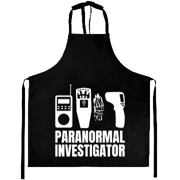 Discover Ghost Hunting Paranormal Investigator Aprons