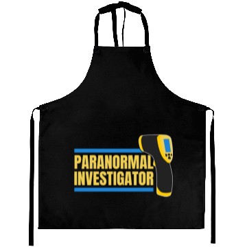 Discover Ghost Hunting Paranormal Investigator Aprons