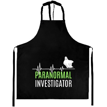Discover Ghost Hunting Paranormal Investigator Aprons