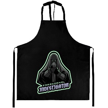 Discover Ghost Hunting Paranormal Investigator Aprons
