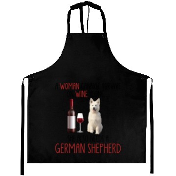 Discover She Also Needs German Shepherd 3 Aprons