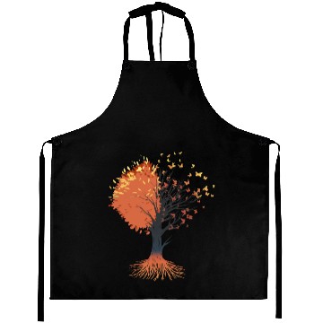 Discover Butterfly Tree Beautiful Animal Butterflies Tree Aprons