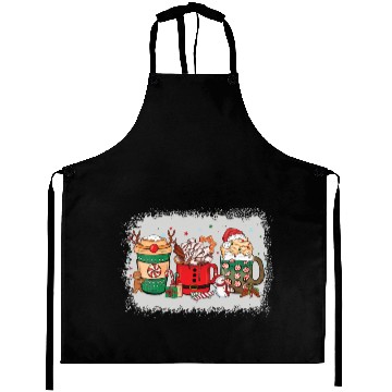 Discover Christmas Hot Chocolate Cup Aprons