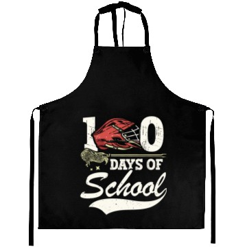 Discover 100 Days Of School Sports Game Lacrosse Player Aprons