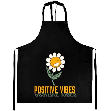 Discover Positive Vibes Aprons