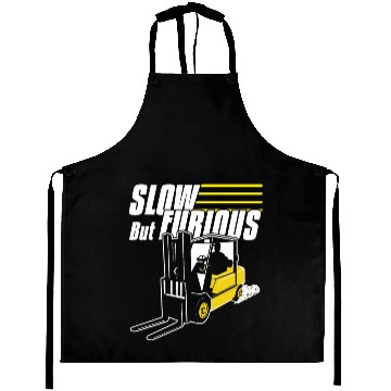 Discover Forklift Operator Slow But Furious Aprons