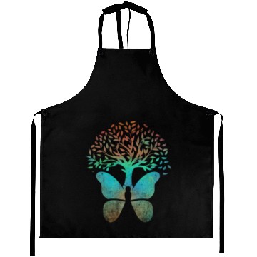Discover Butterfly Tree Beautiful Animal Butterflies Tree Aprons