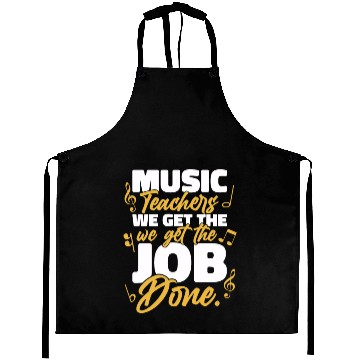 Discover Music Teacher music nout Aprons