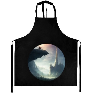 Discover Mystical Character Landscape Aprons