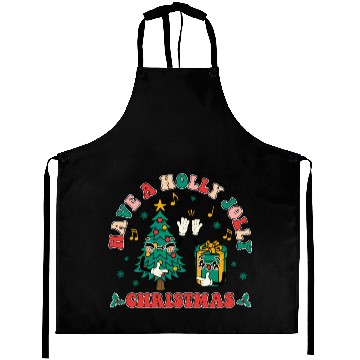 Discover have a holly jolly christmas Aprons