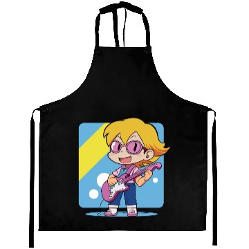 Discover Guitar Boy Aprons