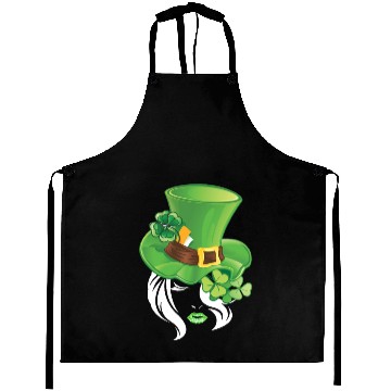 Discover St Patrick's Women Face Costume Cute Aprons