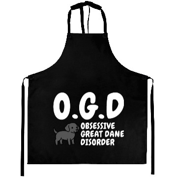 Discover Obsessive Great Dane Disorder Aprons