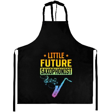 Discover Little Future Saxophonist - Newborn Saxophone Musi Aprons