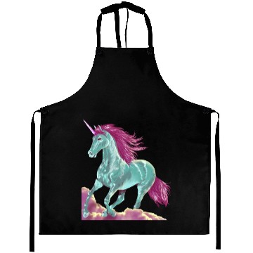 Discover UNICORN IN THE CLOUDS Aprons
