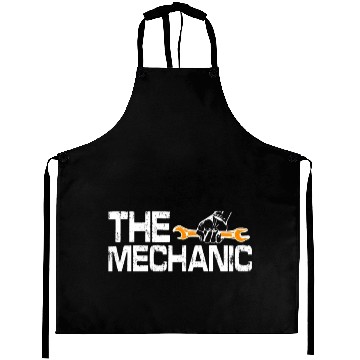Discover Dad Car Guy Garage Father's Day Funny Car Mechanic Aprons