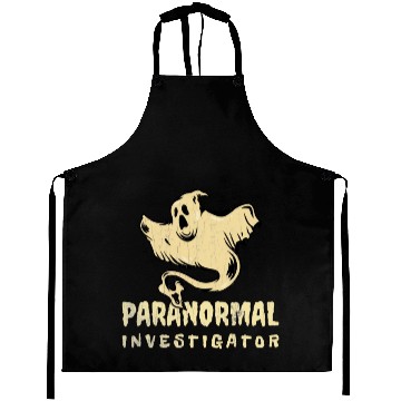 Discover Ghost Hunting Paranormal Investigator Aprons
