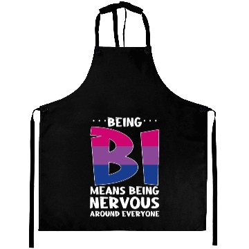 Discover Being Bi Bisexual Pride Kawaii Cat Aprons