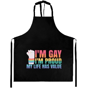 Discover Gay Pride Month Equality Rainbow Aprons