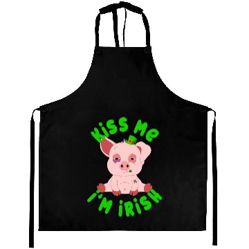 Discover St Patricks Day Year of the Pig Shenanigan Piglet Aprons