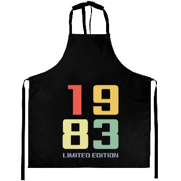 Discover 40 Years Vintage 1983 Retro 40th Birthday Aprons