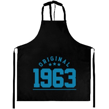 Discover 60 Years Vintage 1963 Retro 60th Birthday Aprons
